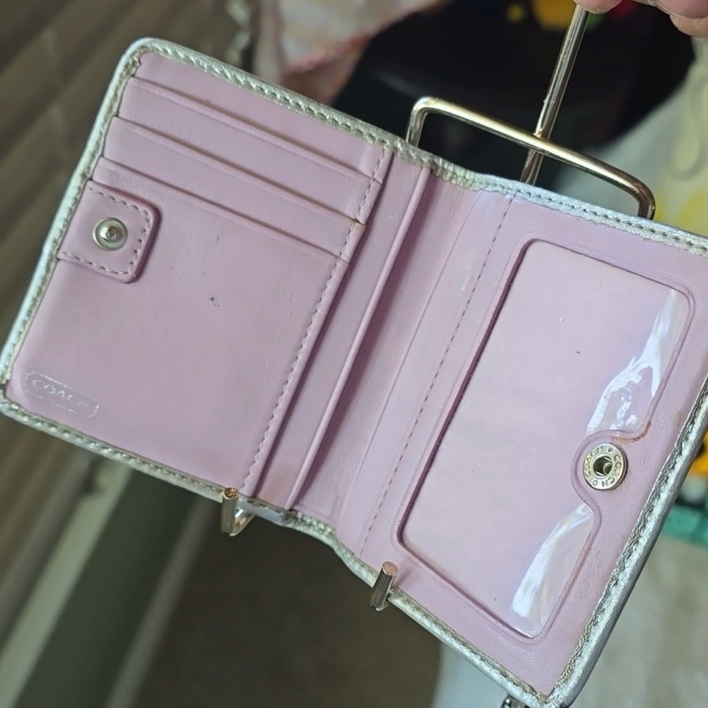 Coach Optic C's. Sateen wallet - Picture 3 of 5